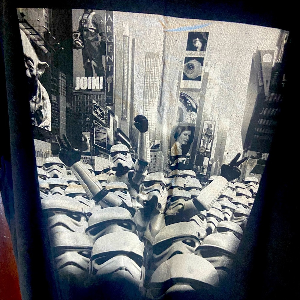 Rare Vintage Star Wars Take Manhattan T-shirt